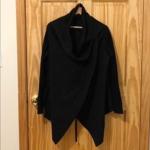 All Saints - drape front cardigan - M